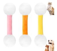 Générique Qtip Cat Toy, Giant Q Tip Cat Toy, Cat Qtip Toy Soft Plush Kicker, Interactive Kitty Kick Sticks, Designed for Indoor Pets, Sturdy Teething Chew Toy (3pcsA)