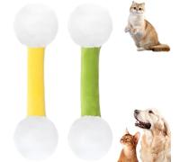 Générique Qtip Cat Toy, Giant Q Tip Cat Toy, Cat Qtip Toy Soft Plush Kicker, Interactive Kitty Kick Sticks, Designed for Indoor Pets, Sturdy Teething Chew Toy (2pcsB)