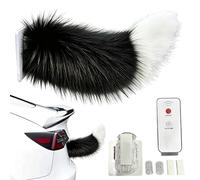 Générique Queue Mobile | Déco Mignonne Rechargeable Télécommandée - Décoration Extérieure de Voiture - pour Camping-Car Arrière Camions Moto Maison Vacances Voyage