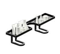 Générique Quick Drain Shelf - Bathroom Over Sink Organizer | 19.69 inch U Shape No Drill Design, Portable Storage Rack, Space Saver for Toothbrushes Cups Cosmetics Shampoos Kitchen