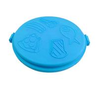 Générique Quick-Heat Microwave Grill Pan - Pizza Tray and Grilled Cheese Maker, Oven Safe for Kitchen Home School Dorm, Pancake Breakfast Baking Cooking, Fast Cooking Tool for Meals, Snacks