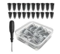 Générique Quick Heavy-Duty Multi-Size Tire Repair Screws - Tire Plug Kit | Tire Puncture Repair Kit Screws for Motorcycle Truck Automotive Garage Highway Driveway Roadside