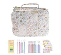 Générique Quilted Cover - Study Supplies Kit with Case