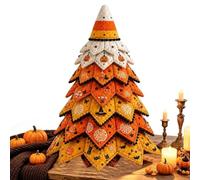Générique Quilted Fabric Tree, 3D Padded Soft Thick Black Cat Witch