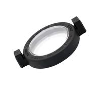 Générique R0445800 Remplacement du Couvercle de Pompe avec Couvercle Rond | Couvercle rond avec fenêtre centrale transparente et languettes latérales pour l ' entretien des pompes de