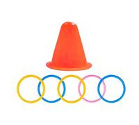 Générique Rabbit Plaything - Tiered Tower for Stimulating | Cup with Perforated Base, Colorful Foraging Logic Game, Mental Exercise Equipment for Small, Animal, Kitten and Ferret