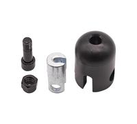 Générique Raccord de câble pour Machine de Musculation | Pièce de jonction pour câble d'acier de Fitness,Set de butées de Lourde renforcé - pour Équipement d'exercice à Domicile, Musculation Dos