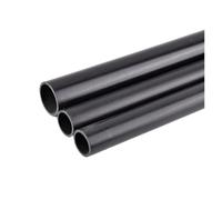 Générique Raccord de Tuyau en PVC Noir, coude Droit, raccord en T, raccords for Tube de Drainage d'aquarium, Accessoires d'irrigation de Jardin, Bricolage, 1 pièce, 16 à 50 mm(PVC Pipe,Black 25mm)