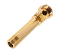 Générique Raccord Pivotant en Laiton 1 à 08 pour Tuyau D’Arrosage Adaptateur Coudé Compatible Enrouleur Pièce de Rechange Stable Anti-Fuite pour Système D’Arrosage Jardin