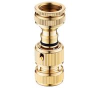 Générique Raccord Rapide à Tuyau | 19 mm Laiton Massif sans Fuite Ajustement précis | Connecteurs Rapides pour Tuyau de Jardin - Robinets, pulvérisateurs manuels, arroseurs à Gazon, jardiniers