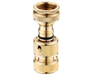 Générique Raccord Rapide à Tuyau | 19 mm Laiton Massif sans Fuite Ajustement précis | Connecteurs Rapides pour Tuyau de Jardin - Robinets, pulvérisateurs manuels, arroseurs à Gazon, jardiniers