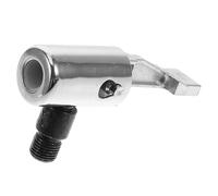 Générique Raccord Rapide de Pompe à Air Portable, Adaptateur de Tuyau de Gonflage Fileté en Métal Noir Bouton Poussoir, Embout de Pompe à Pneus Compatible Compresseur Air Portatif,