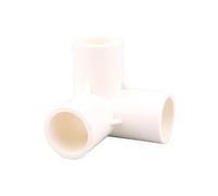 Générique Raccords de tuyauterie en PVC Blanc 20-32 mm Droit/coude/té/Croix