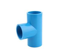 Générique Raccords de tuyauterie en PVC Bleu 20-32 mm Droit/coude/té/Croix