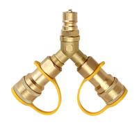 Générique Raccords Rapides Gaz, Matériel de déconnexion Portable en Laiton, Raccord Rapide pour Barbecue à gaz, pour Maison intérieure Cuisine Salle de Bain Barbecue BBQ Soudure découpe Camping
