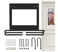 Générique Race Award Display - Space Saving Metal, Rack Organizer Wall Mounted Holder with Strong Hooks for Runners Men Women Sports Gymnastics Soccer Basketball Football Wrestling Display