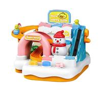 Générique Race Car Track - Educational Vehicle Playset Toy, Interactive Racing Track for Kids’ Early Learning & Fun, ABS Construction with Bright Colors, Engaging for Boys, Girls, Children