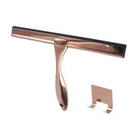 Générique Raclette en Acier Inoxydable Manche Court Grattoir pour Vitres Cuisine et Porte de Bain Outil pour Hommes et Femmes