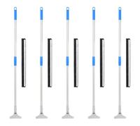 Générique Raclettes à Plancher 5 pcs 55x119,5 cm Acier et Caoutchouc,Maison & Jardin, Produits ménagers, Nettoyage Maison, Produits de Nettoyage pour la Maison, (Poids 4.62KG)