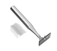 Générique Racloir De Cuisine - Nettoyage sans Rayures | Accessoire Antirouille Élimination Taches | Outil Nettoyage pour Sol Cuisine, Autocollants, Givre, Glace, Ustensiles,