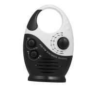 Générique Radio Portable Étanche Am/FM pour Salle de Bain et Extérieur Lecteur Audio Compact avec Volume Réglable Radio de Résistante à l'eau pour Voyages et Activités en Plein Air