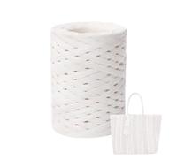 Générique Raffia Ribbon - 150m Craft Weaving Yarn | Handmad Paper Raffia Straw Fiber Cord | DIY Lightweight Ciraft Weaving Thread, Flexible Craift Material for DIY Projects