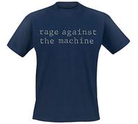 Générique Rage Against The Machine Original Logo Homme T-Shirt Manches Courtes Marine S