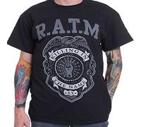 Générique Rage Against The Machine Police Badge T-Shirt Noir M