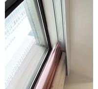 Générique Rail de Rideau en Aluminium Trois-en-Un avec cantonnière, Caisson Double Personnalisable pour Montage Mural/Plafond, idéal pour la décoration intérieure et l'habillage des fenêtres.