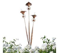 Générique Rain Catcher Garden Stake - Calla Lily Stake Garden Decorations | Handmade Rain Catcher, for Outdoor Backyard Deck Lawn Landscape Gardening Collecting