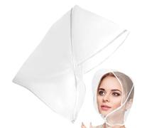 Générique Rain Hat, Reusable PE Headwear, Waterproof Bucket Style, Protective Travel Accessory, Ladies Head Covering, Weatherproof Apparel for Shopping and Gardening Travel Shopping