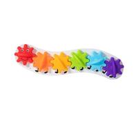 Générique Rainbow Gear Jouet Éducatif Enfant Plateau Activité Accessoires DIY Colorés Développement Sensoriel Bois Pp Adapté Cadeau Jeu Créatif Voyag