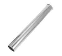 Générique Rallonge de Cheminée en Acier Inoxydable 60 MM X 50 CM pour Poêle à Bois Extérieur Conduit Droit Résistant au Vent Accessoires pour Poêle de Camping et Chaudière Domestique