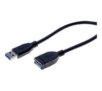 GENERIQUE Rallonge éco USB 3.0 type A / A - 1m / Noir