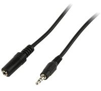 Hypertec Câble audio 108521-HY Rallonge stéréo Jack 3,5 mm 3 m Noir