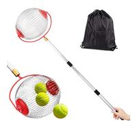 Générique Ramasse-Noix - Aluminium Acier Inoxydable | Ramasseur Noix Télescopique avec Poignée Ergonomique | Rouleau Ramasse-Pommes | Collecteur Noix Jardin pour Récolte Verger Et Usage Quotidien