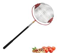 Générique Ramasse Noix avec Manche, Ramasse Noix, Cueille Fruit Telescopique, Ramasse Pomme Au Sol, Outils Jardinage pour Pécan, Châtaignes, Pommes De Pin (S)