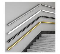 Générique Rambarde d'escalier intérieure en Tube d'acier Rond, Disponible en 90 cm, 120 cm, 150 cm, 180 cm, 210 cm, 240 cm, 300 cm, 400 cm et 730 cm. Support Mural sur Mesure pour Rampe, idé