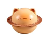 Générique Ramen Bowl Cat Design Ceramic Noodle Bowl Conteneur de rangement alimentaire avec des baguettes à cuillère pour la salade de céréales préparant le petit déjeuner à déjeuner