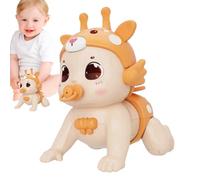 Générique Rampante avec Son,Jouets Rampants - Jouet Mobile pour Tout-Petits - Rampante éducative créative pour garçons et Filles 0-3, Rampante Son et lumière