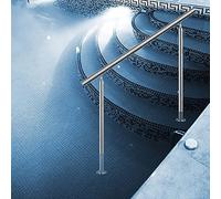 Générique Rampe de Piscine avec kit d'installation, rampes réglables for marches, Porche de Jardin(80cm)