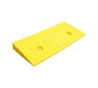 Générique Rampe de trottoir antidérapante pour bordure de route, pour tondeuses, diables et véhicules récréatifs, Jaune