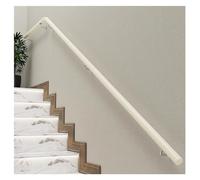 Générique Rampe d'escalier en Bois avec éclairage, Rampe d'escalier Robuste à Montage Mural(White,1m(2ft))