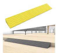 Générique Rampes de Trottoir en Caoutchouc, rampes de seuil, rampes Portables pour fauteuils roulants - Tapis de Transition de Porte, Rampe de Trottoir avec Surface antidérapante pour Une Utilisation
