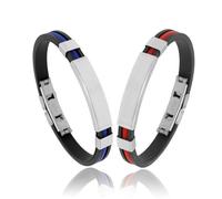 Générique Randarch Titanium Wristband, Scratch Resistant & Waterproof Durable, Adjustable Titanium Bracelet for Everyday Wear (2PCS-B)
