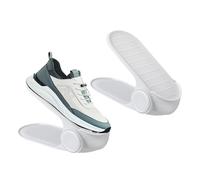 Générique Range-Chaussures Empilable, Rack Pliable Gain de Place, Organisateur Coulissant Placard À Cases À Chaussures, pour Bottes Baskets Chaussons sous Lit Placard Étagère Armoire Entrée Chambre