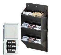 Générique Range-Chaussures pour Camping-Car,Organisateur Étroit 3 Niveaux - Range-Chaussures Murale pour Entrée Buanderie Chambre Salle de Bain Dressing Cuisine Placard
