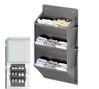 Générique Range-Chaussures Pour Camping-Car,Range-Chaussures mural à 3 Poches Profondes - Rangement Étroit Pour Vestiaire Entrée Salle De Bain Chambre
