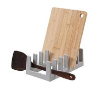 Générique Range-Couvercles | Support vertical 6 fentes pour séchage et rangement cuisine,Support De Cuisine Pour Couvercles,pour planche à découper plateau livre placard comptoir maison
