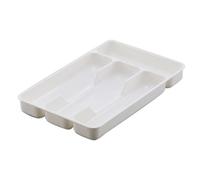 Générique Range Couverts pour Tiroir, Organisateur Couverts Tiroir Cuisine Rangement Ustensiles Bac de Rangement Couvert pour Cuillères Fourchettes Couteaux Vaisselle, 4 Compartiments (A)